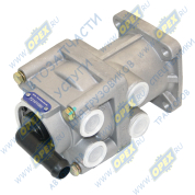 Кран главный тормозной Макс. рабочее давление: 10 bar Номинальный диаметр: 10 Опережение: 0.3 bar Выхлоп: Штуцер Вх DAF LCV (1970-2020), IVECO LCV (19